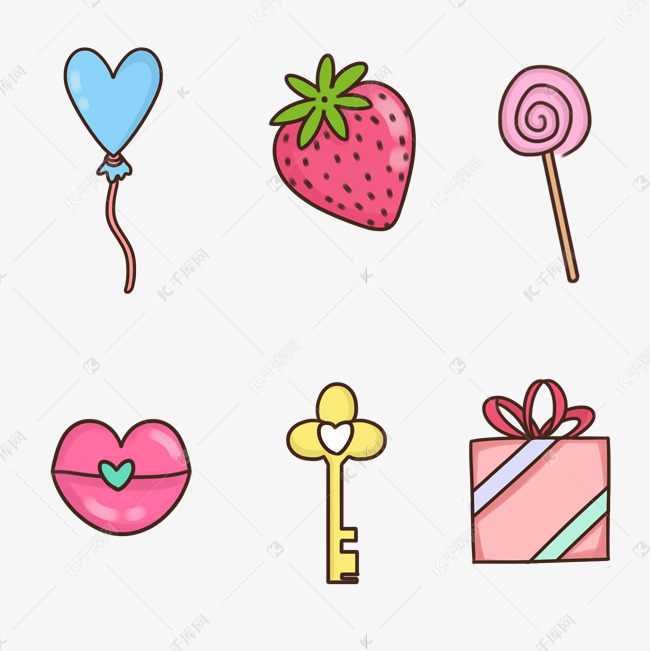 软萌可爱小装饰套图