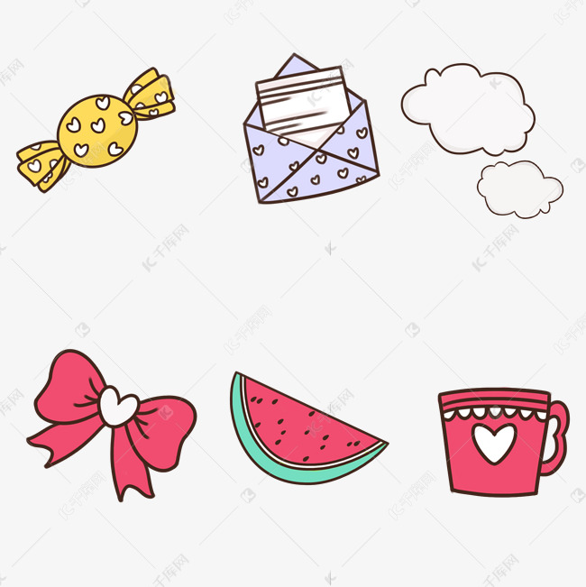 软萌可爱小装饰套图