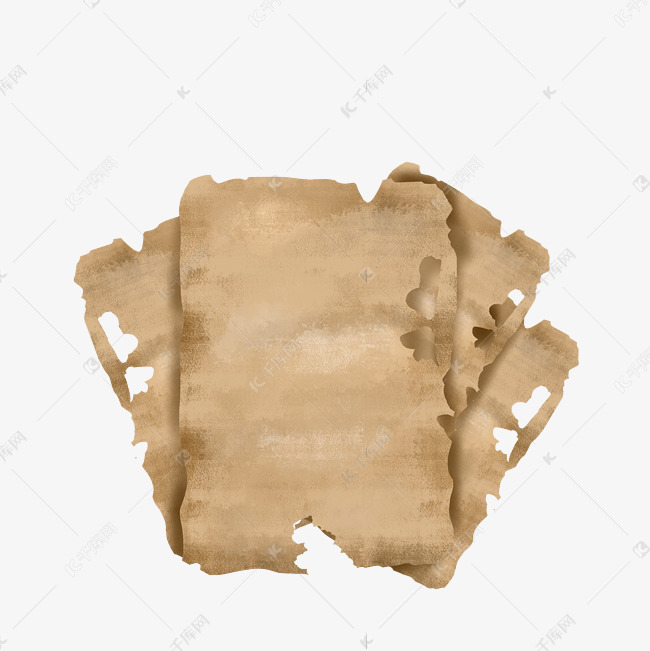 牛皮纸旧纸破纸