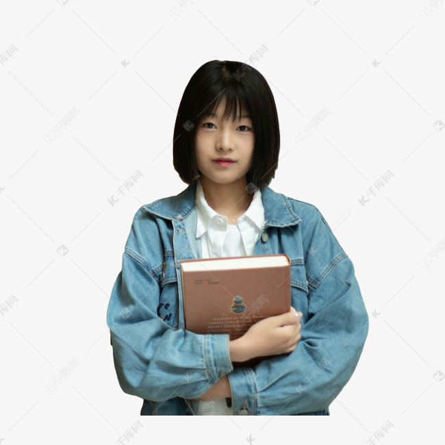 女孩学生人物素材图片免费下载-千库网