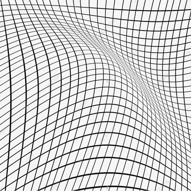创意曲线黑色网格底纹