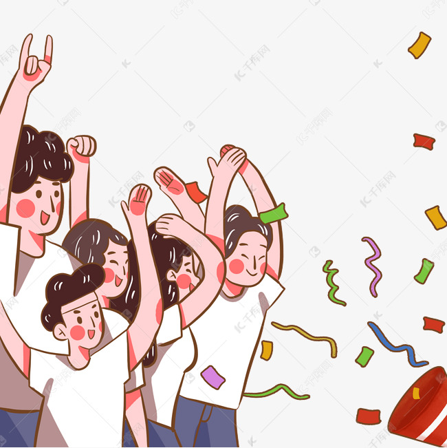 啦啦队欢呼观众席气氛组