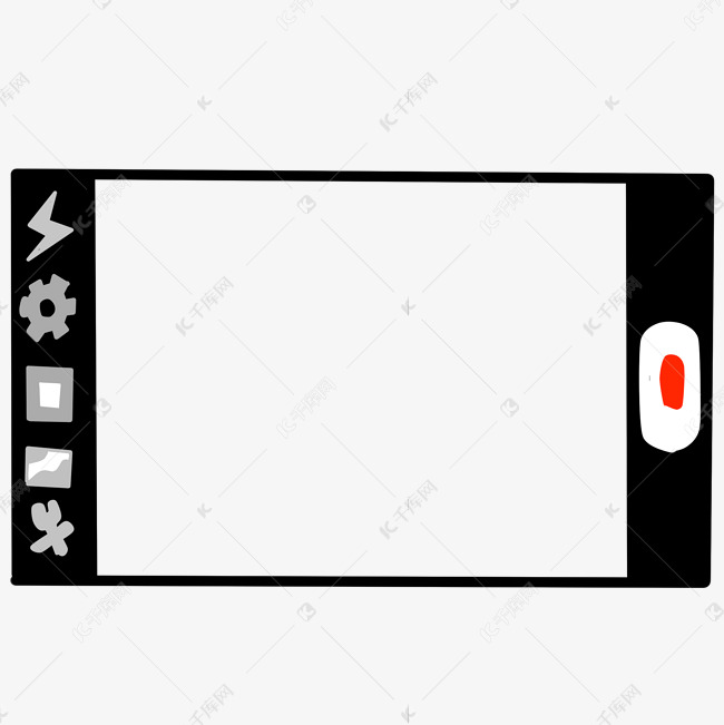 手机拍摄界面素材图片免费下载-千库网