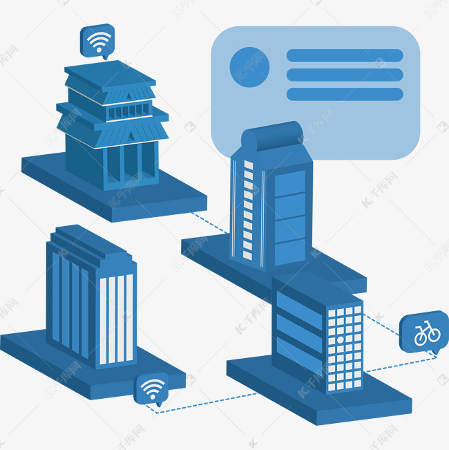 25d智慧城市大数据科技生活