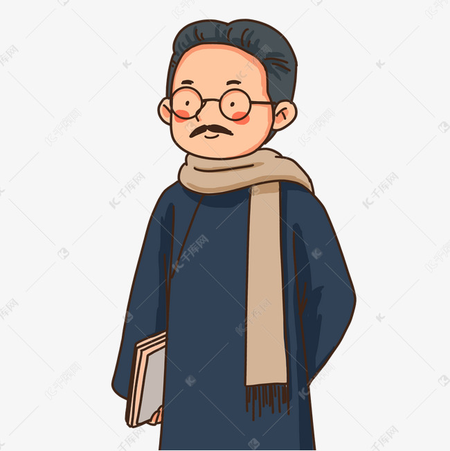 q萌民国历史人物教书先生