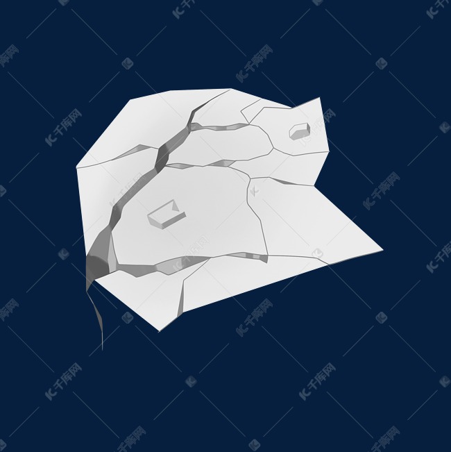 地面碎裂开裂素材图片免费下载-千库网
