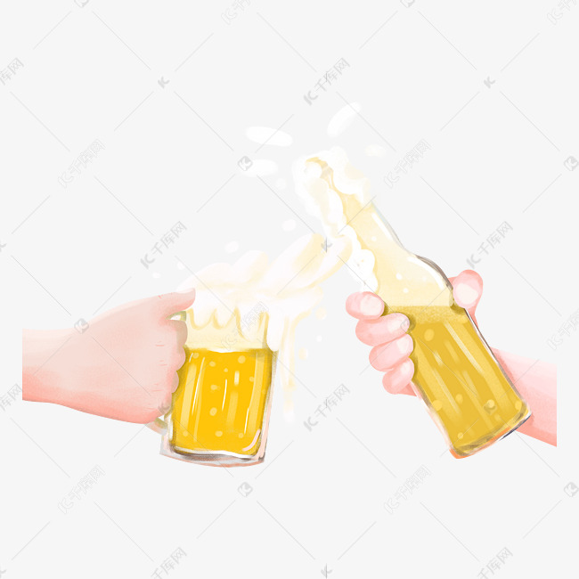 千库网商用版权素材(图片编号:87807)       夏季啤酒干杯素材2021-07