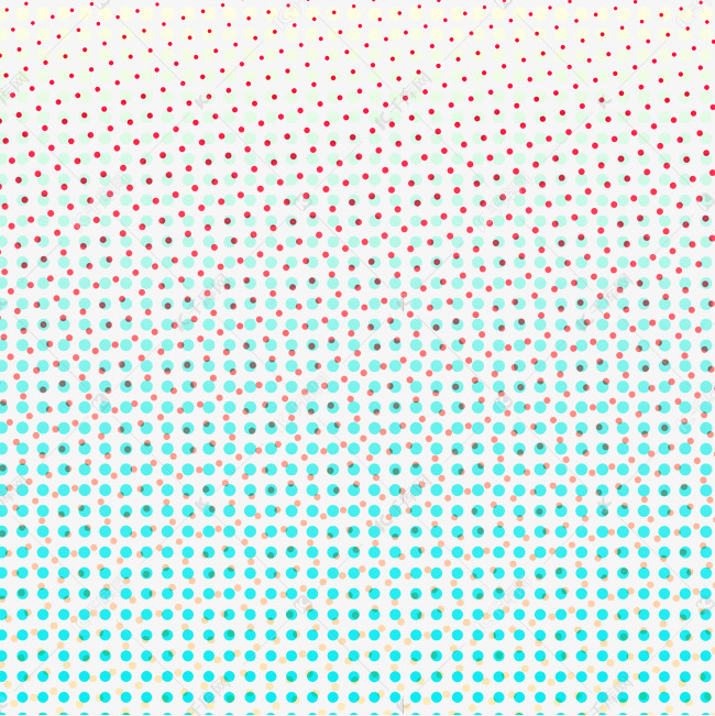 波点红蓝渐变底纹