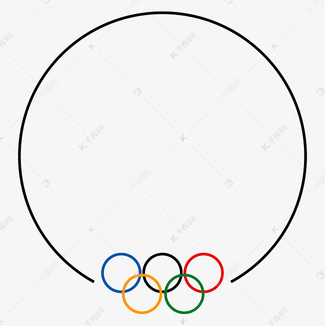 文本框边框png图片提供免费下载的机会,更多奥运五环新媒体文本框边框