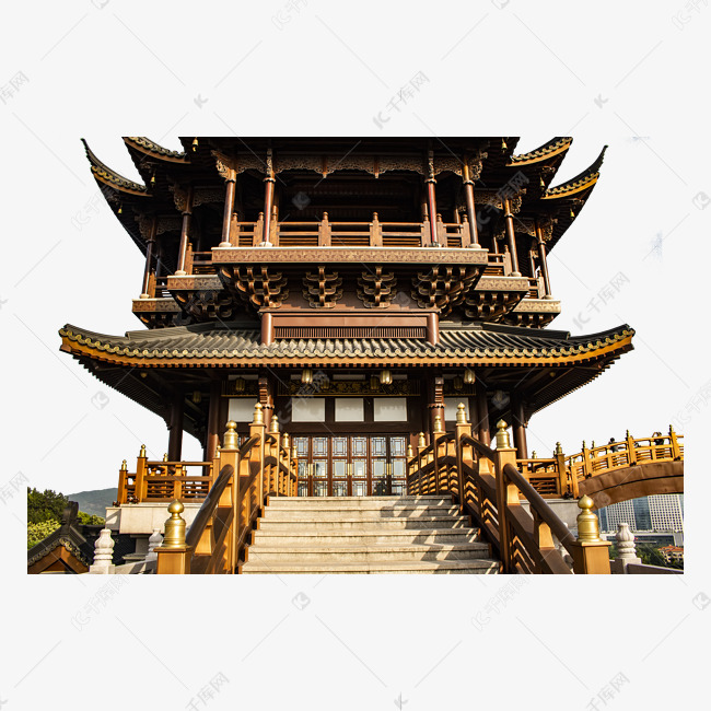 复古阁楼建筑