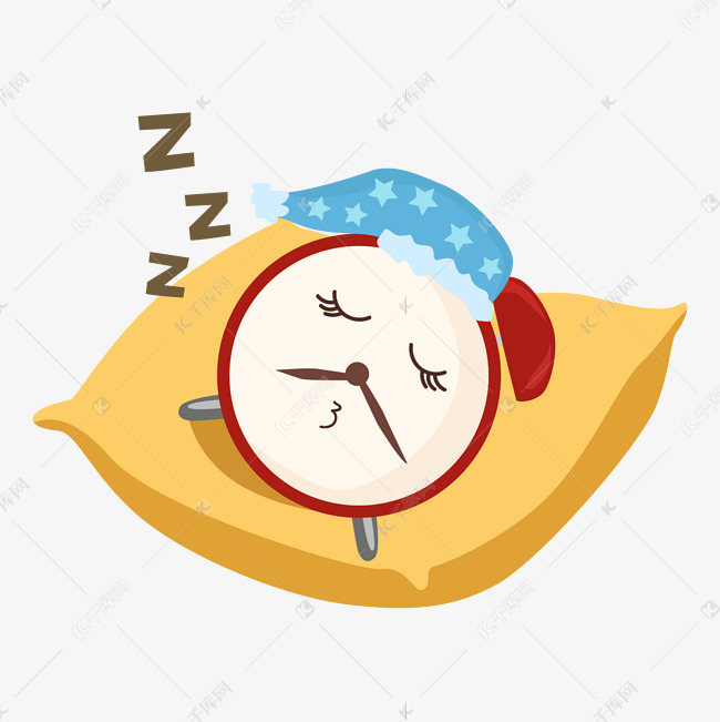 拟人闹钟睡眠表情