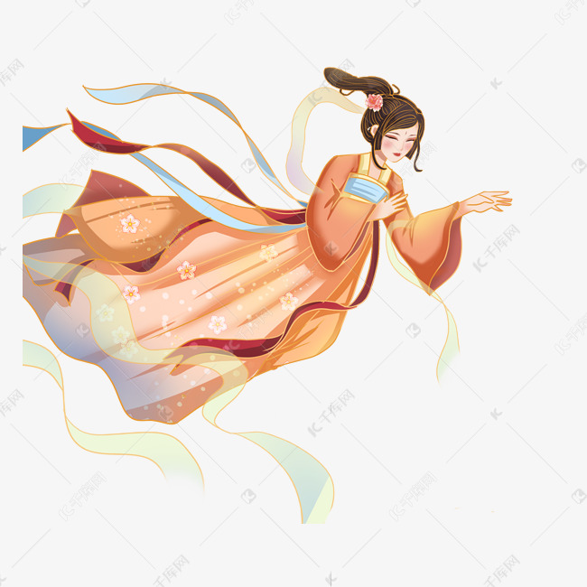 古风织女七仙女