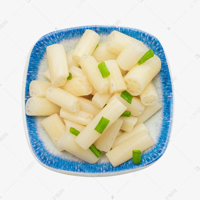 新鲜藕带藕心菜