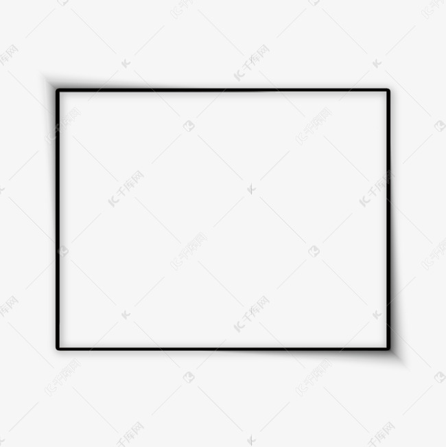 正方形边框方框素材图片免费下载-千库网