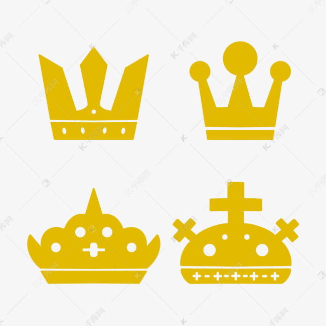 对称皇冠徽标