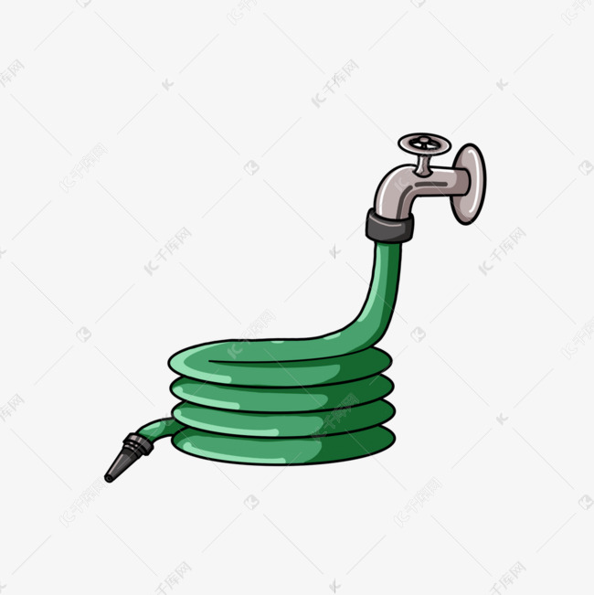 卡通的软管剪贴画