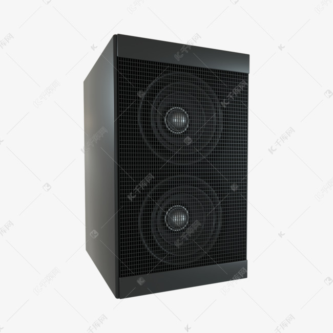 黑色3d音响素材图片免费下载-千库网