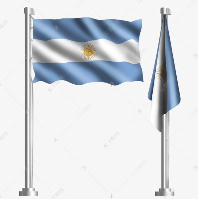 五月太阳飘扬的阿根廷国旗素材图片免费下载 高清psd 千库网 图片编号