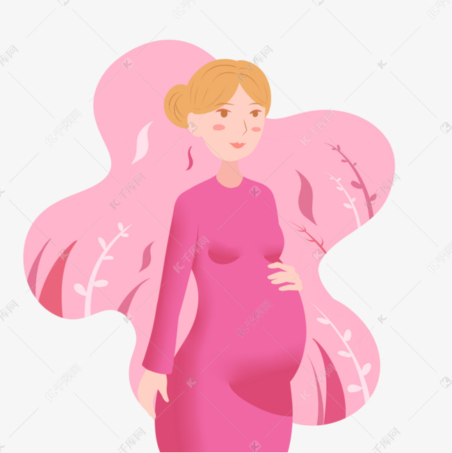 怀孕初期粉色血图片
