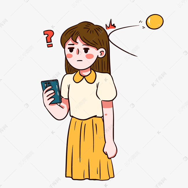 反应迟钝反应慢女孩