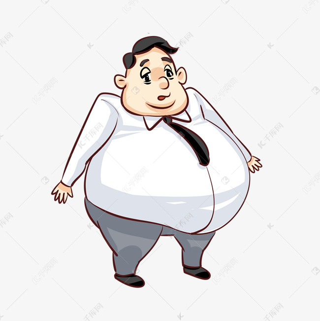 中年男性将军肚