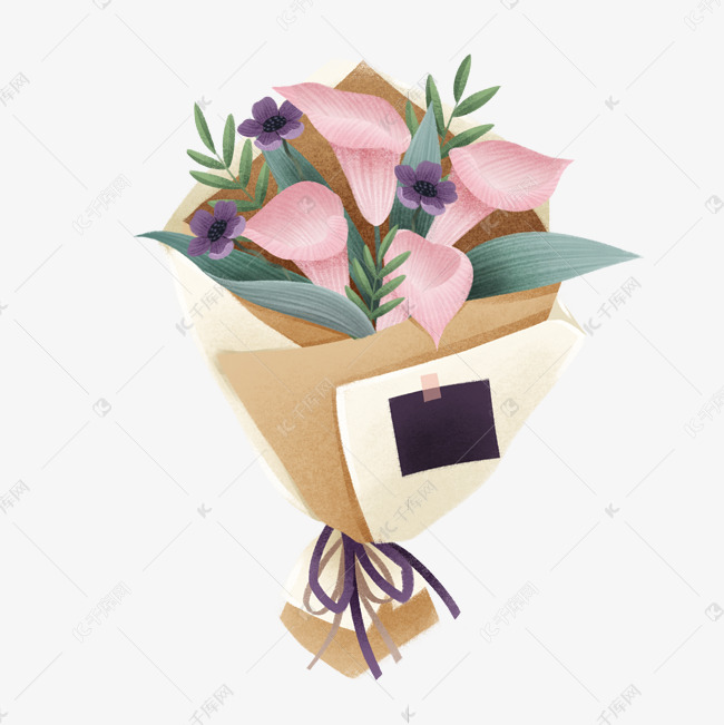 教师教师节鲜花花束献花素材图片免费下载 高清节日节气psd 千库网 图片编号