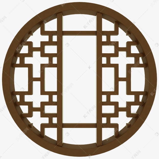 中国古风雕花门窗边框素材图片免费下载-千库网