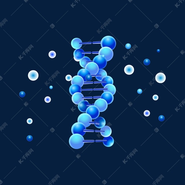 美容高科技科技分子dna细胞结构素材图片免费下载 千库网
