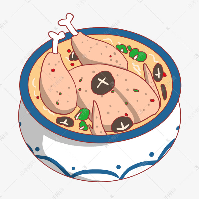 秋季养生鸡汤炖鸡汤秋天冬令食补