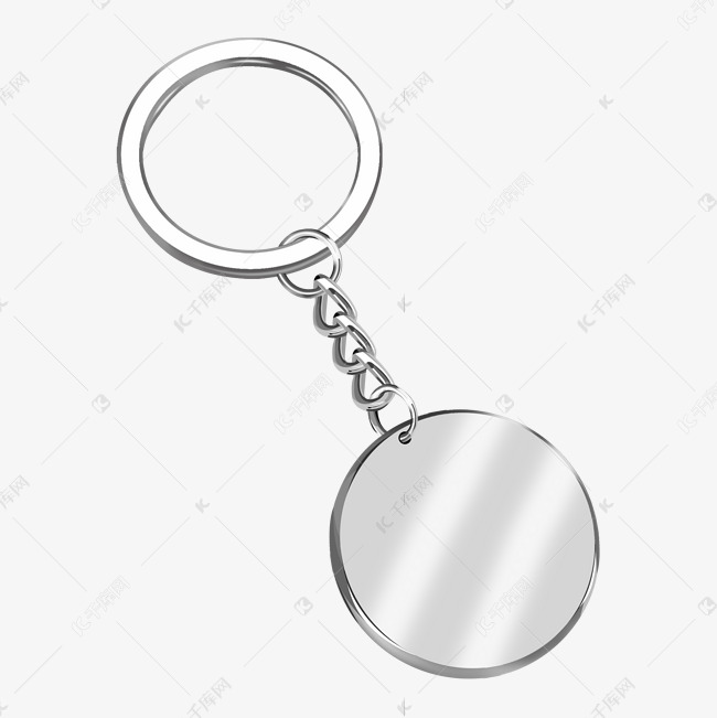 金属钥匙挂件挂饰钥匙扣素材图片免费下载-千库网