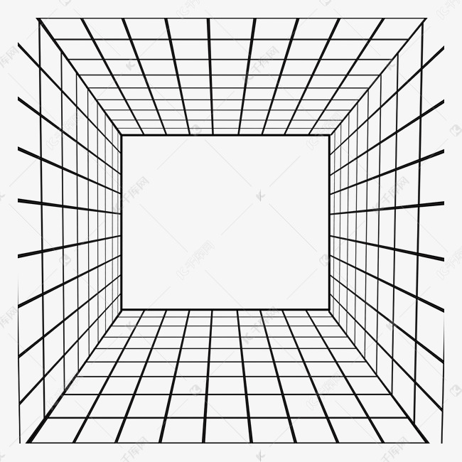 空间透视立体网格
