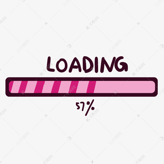 漫画风加载进度条