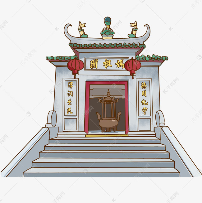 澳门城市旅游旅行妈祖阁
