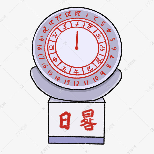 日晷时间计时器