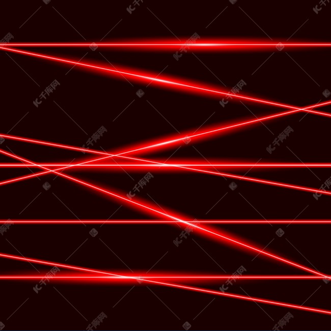 红色激光反射投射光效