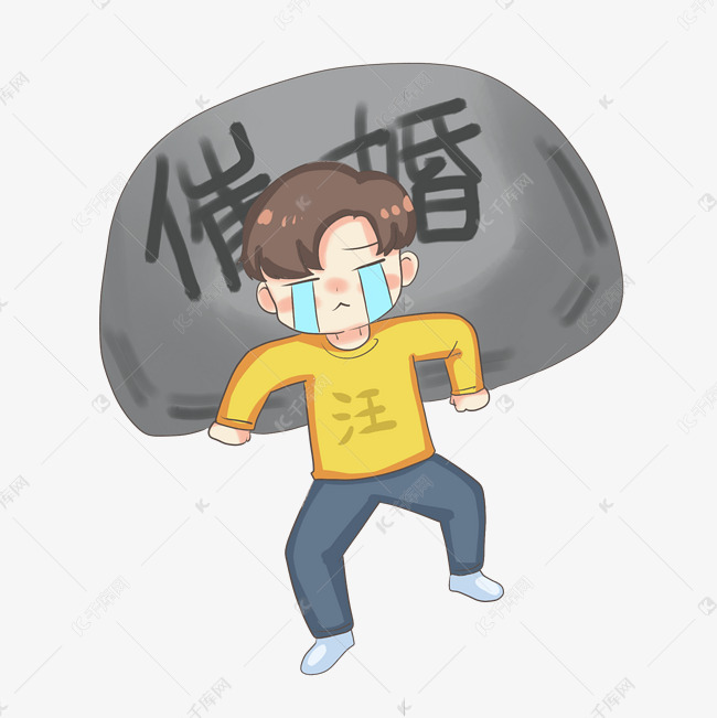 男生被催婚表情包