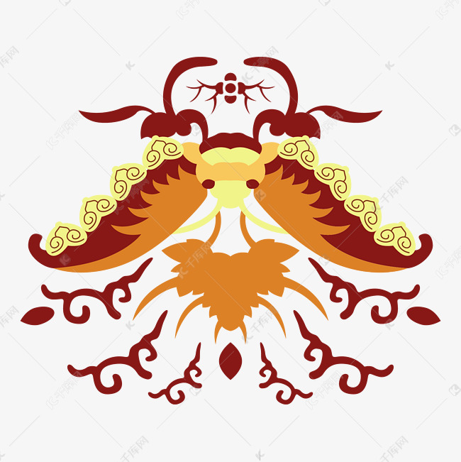 古风古典传统花纹纹饰图腾中国古