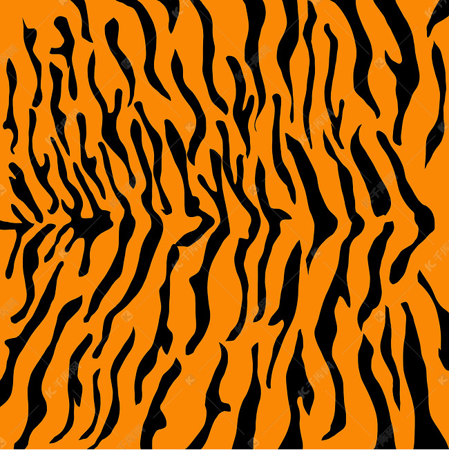 虎年虎纹老虎纹理皮毛底纹