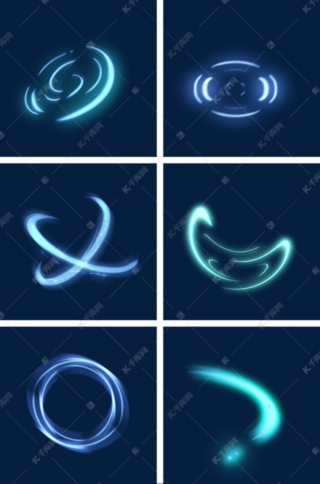科技游戏特效套图