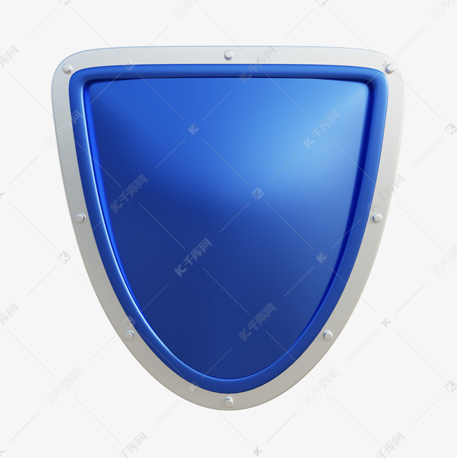3dc4d立体盾牌护盾素材图片免费下载 高清3d立体psd 千库网 图片编号