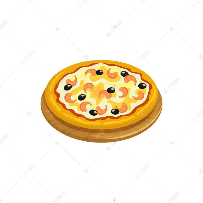 Marinara，意大利美食中那不勒斯比萨饼的风格，与快餐小吃隔离开来。 素材图片免费下载千库网