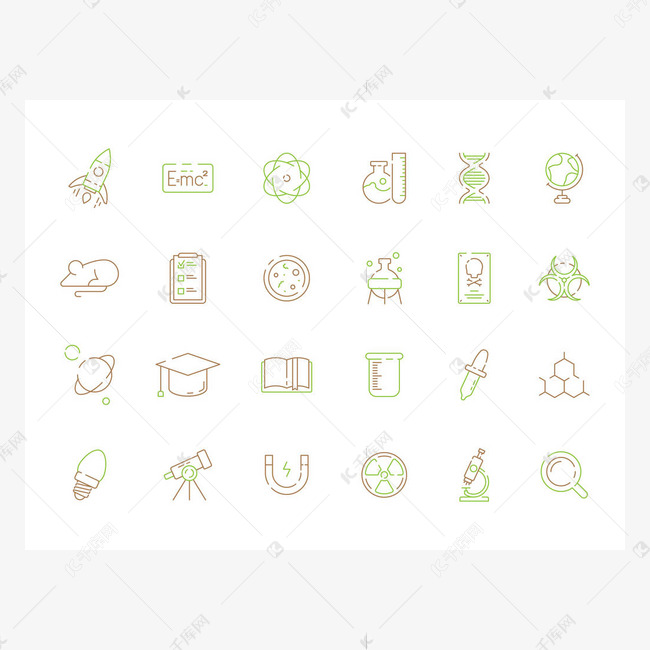 Science colored icon. Chemical experiment scientific lab biological ...
