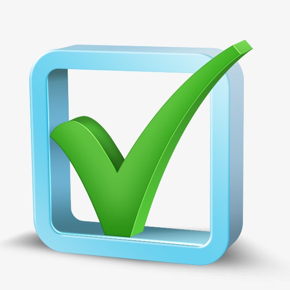 对勾图标小元素绿色正确勾装饰图标【免抠元素png】-90设计网