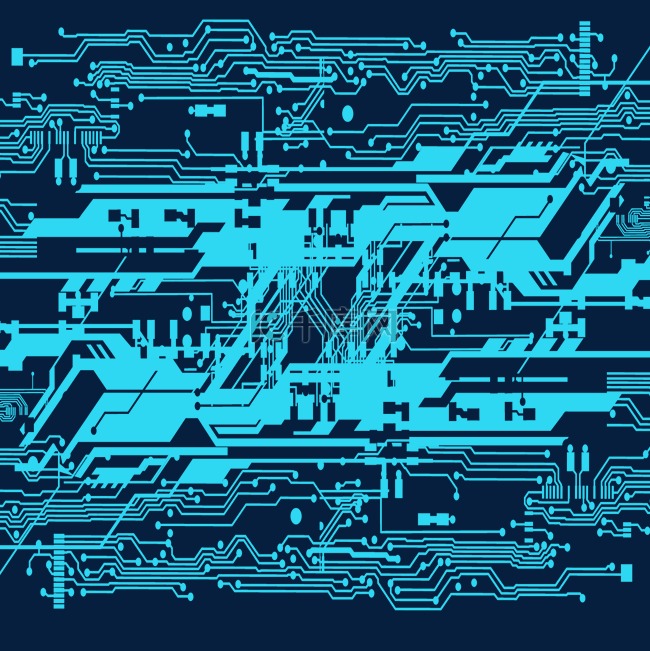 商务科技电路图元素