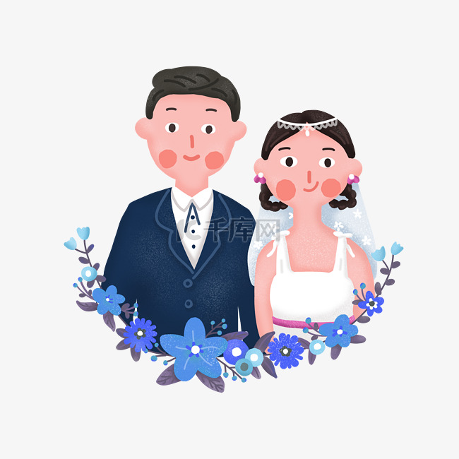 婚礼季新人幸福美满婚姻