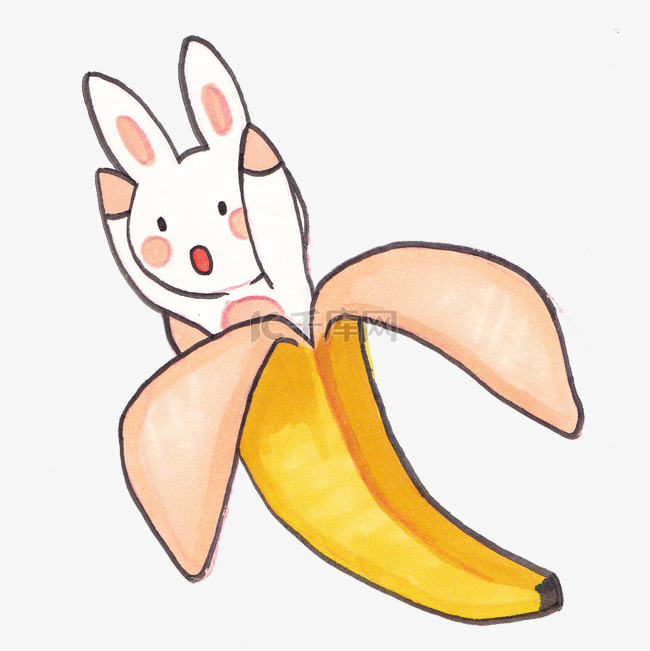 小兔子香蕉 