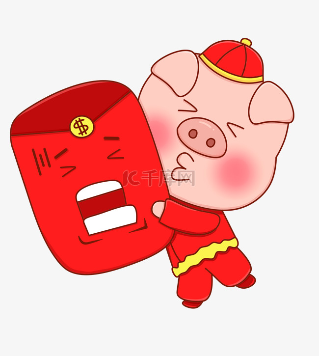 新年春节猪年2019农历新年红