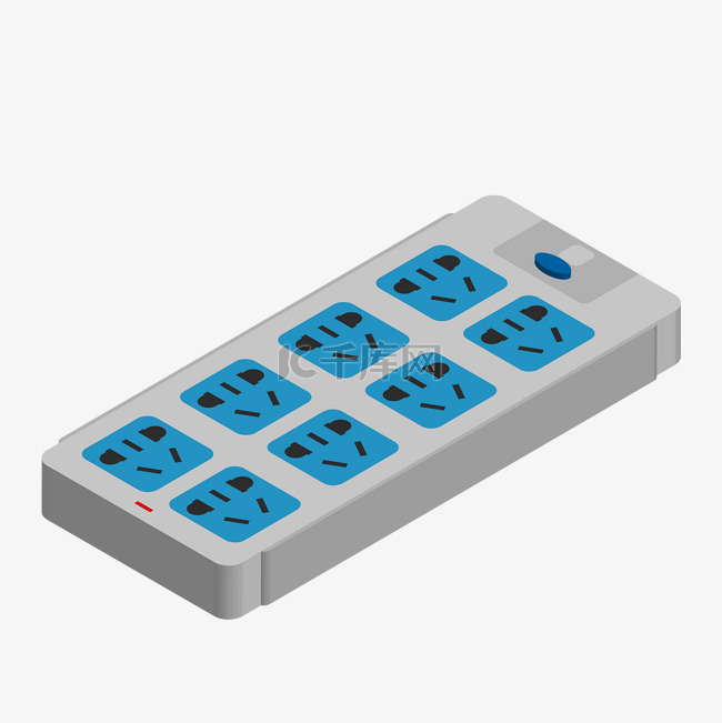 卡通家用电器插排