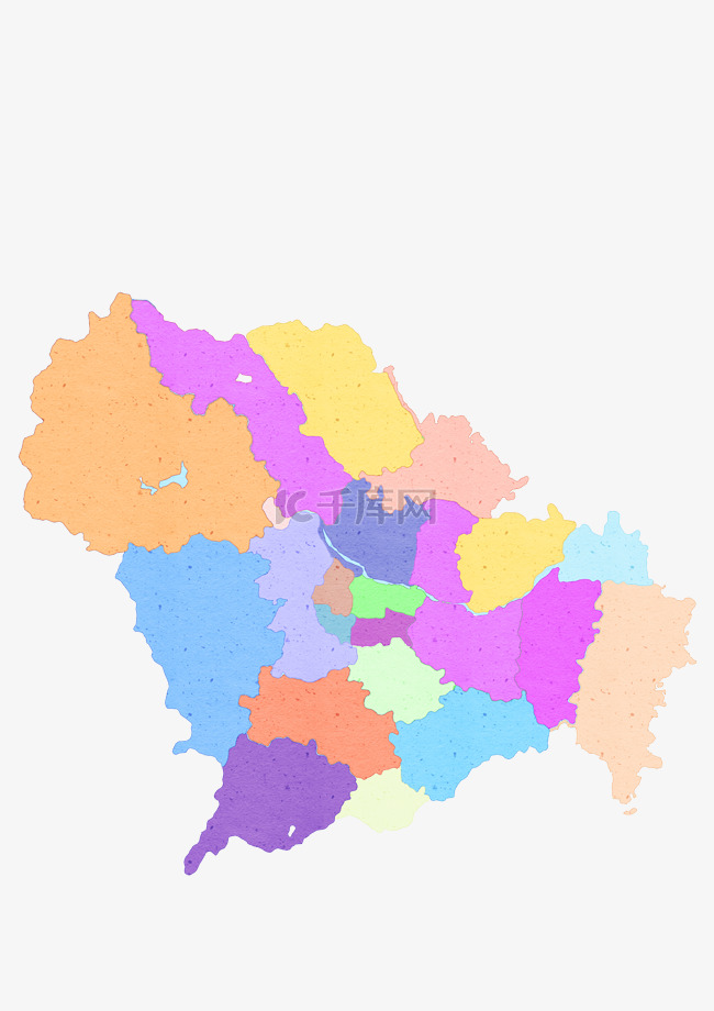 石家庄市行政地图