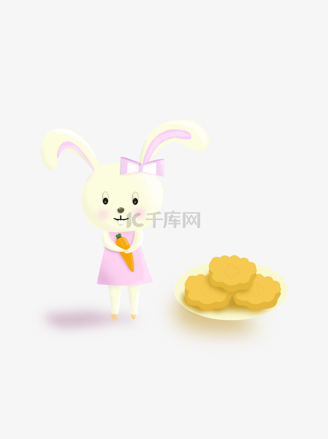 中秋节月兔元素设计